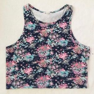 Floral Crop Top